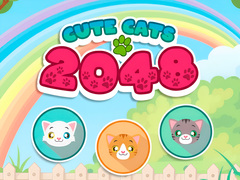 Game Cute Cats 2048