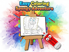 Game Easy Coloring Spongy Adventure