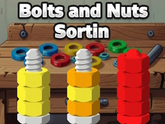 Game Bolts and Nuts Sorting