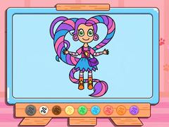 Game Coloring Book: Lily Love Braids