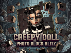 Game Creepy Doll Photo Block Blitz