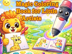Game Magic Coloring Book for Little Artists