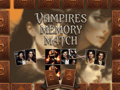 Game Vampires Memory Match