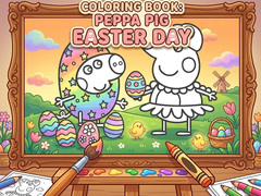 Game Coloring Book: Peppa Pig Easter Day