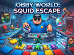 Game Obby World Squid Escape