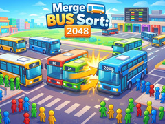Cluiche Merge Bus Sort: 2048