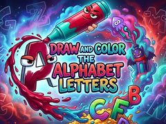 Game Draw and Color the Alphabet Letters
