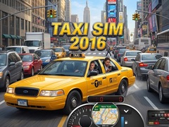 Cluiche Taxi Sim 2016