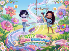 Cluiche Kitty Girls Trendy Spring Looks
