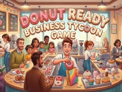 Cluiche Donut Ready Business Tycoon Game