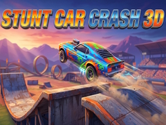 Cluiche Stunt Car Crash 3D