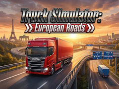 Cluiche Truck Simulator: European Roads