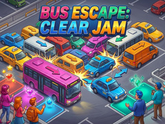 Cluiche Bus Escape: Clear Jam