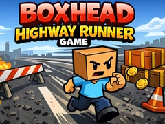 Cluiche Boxhead Highway Runner Game