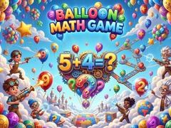 Cluiche Balloon Math Game
