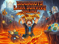 ເກມ Brainrots Lava Survive Online