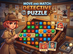 Cluiche Move and Match: Detective Puzzle