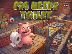 Cluiche Pig Needs Toilet