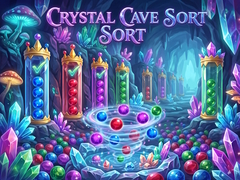 ເກມ Crystal Cave Sort