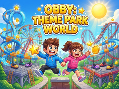 ເກມ Obby: Theme Park World