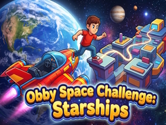 ເກມ Obby Space Challenge: Starships