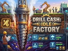Game Drill Cash: Idle Factory