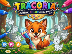 Game Tracoria: Draw, Color & Match
