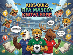 Cluiche Kids Quiz: FIFA Mascot Knowledge