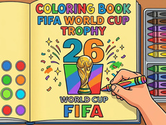 Game Coloring Book: FIFA World Cup Trophy