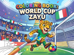 Game Coloring Book: World Cup Zayu