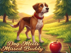 Game Dog Meets Missed Buddy