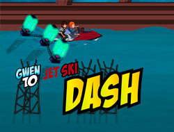 Game Ben10 Jet Ski Dash online