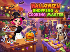 Game Halloween Shopping & Cooking Master 