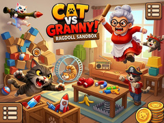 Game Cat Vs Granny! Ragdoll Sandbox