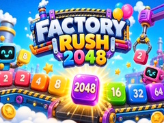 Game Factory Rush: 2048 Merge