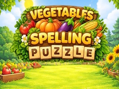 Game Vegetable Spelling Puzzle