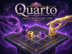 Game Quarto Four Traits One Line
