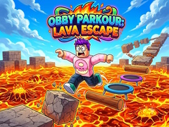 Game Obby Parkour: Lava Escape