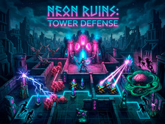 Game Neon Ruins: Tower Defense