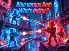 Game Blue versus Red: Who's better?