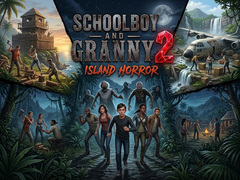 Cluiche Schoolboy and Granny 2: Survival in the Forest