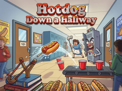 Game Hotdog Down a Hallway