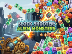 Cluiche Block Shooter: Alien Monsters