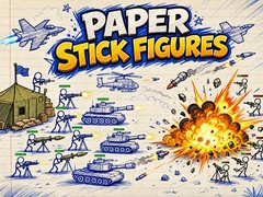 Game Paper Stick Figures