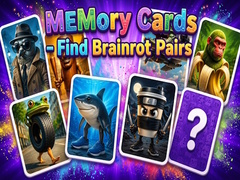 Game MEMory Cards - Find Brainrot Pairs