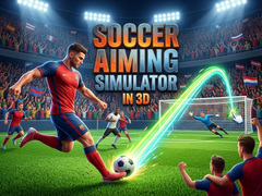 Game Soccer Aiming Simulator in 3D