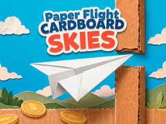 Game Paper Flight Cardboard Skies