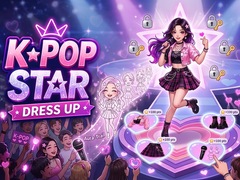 Cluiche Kpop Star Dress Up