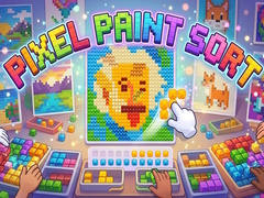 Game Pixel Paint Sort