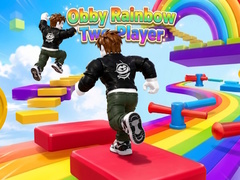 Game Obby Rainbow Parkour Two Player